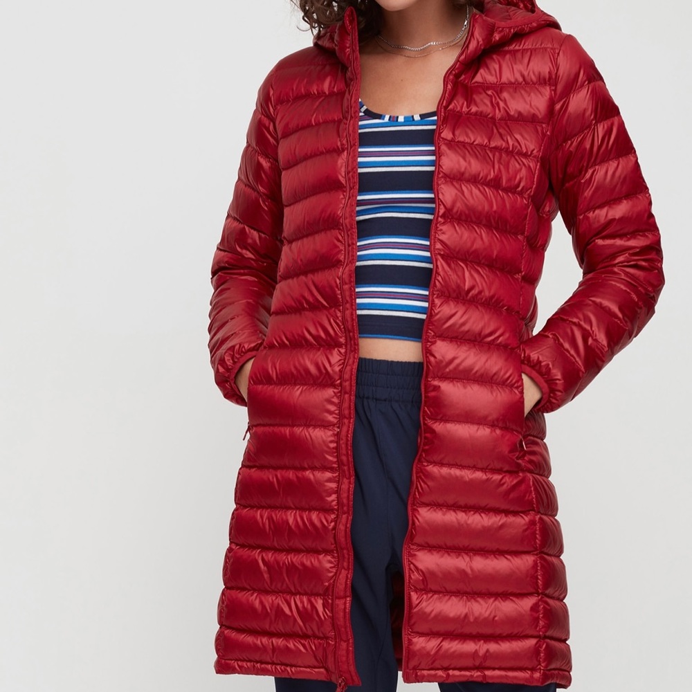 Aritzia botanie long puffer